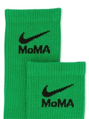 Nike x MoMA Everyday Socks in the "Lucky Green" colorway Size XL 12-15